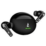 boAt Airdopes Prime 512 (2026 Launch) Volume Swipe Control, 4Mics AI-ENx, 50H Battery, Multi Connect, App Support, BT v6.1, Bluetooth Earbuds, TWS Ear Buds Wireless Earphones with mic(Midnight Pebble)