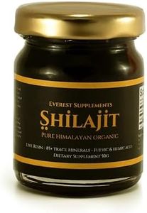 Pure Himalayan Organic Shilajit Resin - Gold Grade 500 mg Maximum Potency Natural Shilajit Resin with 85+ Trace Minerals & Fulvic and Humic Acid for Energy, Immune Support, 50 Grams (50, Grams)