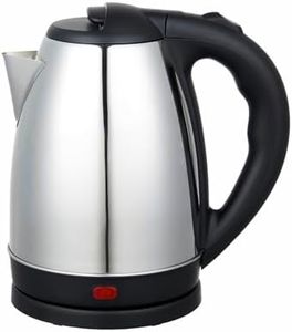 Meridiana - Bollitore Elettrico 1,8 litri in Acciaio inossidabile AISI 304 - Electric Kettle In Stainless Steel - 1500W scalda bevande acqua the tisane tè bollilatte elettrico, bollitore - (1.8 L)