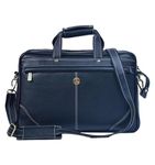 RAVEN LEEPRO Genuine Leather Laptop Bag For Men Laptop Bag For Men Fits Upto 16” Inch Laptops Model Number RL107 Black