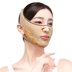 MAYCREATE® V-lifting Face Mask Elastic Compression V-Lifting Face Mask, Firming and Sculpting Sleeping Masks for Chin and Jawline for Tightened and Contoured Facial Skin