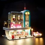 Lighting Kit For Lego Diner