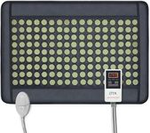 UTK Upgrade Far Infrared Heating Pad for Back, 153 Natural Jades Heating Pad for Pain, More Gemstones & Larger Heat Area, Smart Controller,Memory Function, Travel Bag Included, Medium: 31"x 21"