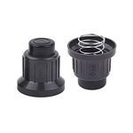 A.I.FORCE 2Pcs AAA Battery Igniter Caps, Ignitor Push Button with Springs and mounting Thread, Ignition Caps Replacement for Gas Fire Pit, BBQ, Grill, Barbecue Spark Generator