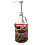 WERPOWER FlatOut 25120 Tire Sealant (Outdoor Power Equipment Formula), Great for Lawn Mowers, Small Tractors, Wheelbarrows, Woodchippers, Snow Blowers and More, 1-Gallon with Valve Core Tool