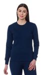 Alfa Women's Round Neck Full Sleeves Thermal Top