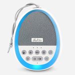 Sweet Zzz White Noise Machine with 29 Different Background Sounds for Home, Office, Nursery - Portable - Baby Sleep Aid - Sleep Sound Machine with Night Lights