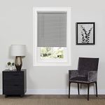 Achim Home Furnishings Window Blinds, Vinyl, Gray, 23" W X 64" H