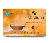 Makaibari Golden Bru Darjeeling Black Tea Bags, 100Pcs - 200 Gm