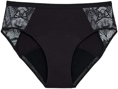 Thinx Ultra-Soft Period Underwear, Leakproof Brief Style, Black