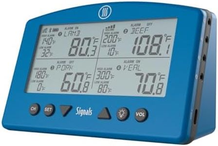 ThermoWorks Signals BBQ Alarm Thermometer with Wi-Fi and Bluetooth Wireless Technology - Nautical Blue