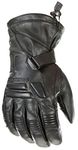 Joe Rocket Wind Chill Men's Cold Weather Motorcycle Riding Gloves (Black, Large)