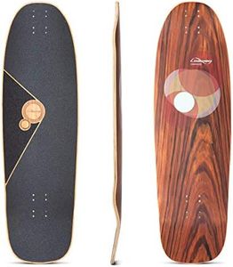 Loaded Boards Omakase Bamboo Longboard Skateboard Deck (Roe Graphic)