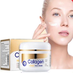 LGLAU Collagen Anti-Wrinkle Night Cream for Face with Collagen and Sea Minerals-Anti Aging, Nourishing and Moisturizer Face Cream Day Care Cream 100g