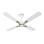 Havells Leganza 4 Blade 1200Mm Ceiling Fan (4.1 stars, Pearl White Silver)