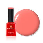 Bluesky Gel Nail Polish, Summer Coral, Mini, BSH019, Pink, Coral, Long Lasting, Chip Resistant, 5 ml Requires Drying Under UV LED Lamp