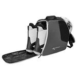 MOPHOEXII Ski Boot Bag，Snowboard Boots Bag for Adult and Youth-Waterproof Travel Boot Bag for Ski Helmets, Goggles, Gloves, Ski Apparel & Boot Storage