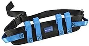 Secure Gait Belt with Handles for Seniors, Clip Buckle, 52"x4" - Medical Walking & Transfer Gate Belts for Lifting Elderly, Physical Therapy Sit to Stand Patient Lift Aid Assist, Nursing Students