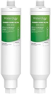 Waterdrop Garden Hose Water Filter, Reduces Chlorine, Odor, Improve Plants Health. Ideal for Gardening, Farming and Pets, Pack of 2.