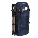 Satellite 50L Travel Backpack For Outdoor Sport Camp Hiking Trekking Bag Camping Rucksack, Blue