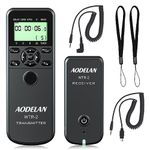 AODELAN Camera Wireless Shutter Release Timer Remote Control for Sony a7riii, a7rii, a9, a200, a560, a700, a850, a900,a77, a99, A7,A7 II, A7R, Replace RM-L1AM and RM-SPR1