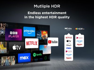 TCL 65" QLED 4K Gaming TV – Smart HDR Display