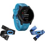 Garmin Forerunner 945 Bundle, Premium GPS Running/Triathlon Smartwatch with Music, Blue