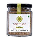 Spiritude Tea Masala Powder 100Gm 200 Cups Chai Masala Powder Kadak Chai With 7 Aromatic Spices 100% Organic Ingredients, Invigorating, Refreshing, Immunity Booster With No Preservative, Black Pepper