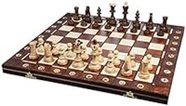 Handmade European Wooden Chess Set 