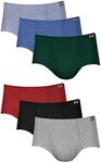 Hanes Men's Underwear Briefs, Mid-R