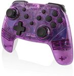 Nyko Wireless Core Controller – Bluetooth Pro Controller Alternative with Turbo and Android/PC Compatibility for Nintendo Switch – Purple/White