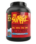 MUTANT ISO Surge – Pure whey Protein Isolate Powder, Low carb, Low Fat, Digestive Enzyme Boosted – Cookies N Cream - 2.27 kg