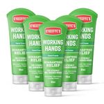 O'Keeffe's Working Hands, 80ml Tubes (5 Pack) - Hand Cream for Extremely Dry, Cracked Hands | Instantly Boosts Moisture Levels, Creates a Protective Layer & Prevents Moisture Loss