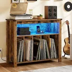 YITAHOME Large Record Player Stand 