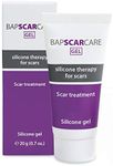 Bapscarcare Silicone Scar Gel | Ideal Scar Treatment for Face, Neck, and Hand Scars | Effective on Old and New Scars | Non-Sticky & Non-Greasy | 20g
