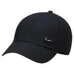 NIKE FB5372-010 U NK DF Club Cap U CB MTSWSH L Hat Unisex Adult Black/Metallic Silver Size L/XL