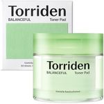 Torriden BALANCEFUL Cica Toner Pads (60 Count), Daily Exfoliating Pads with PHA and LHA that Soothe and Tone - Vegan Pads Soaked with Centella Asiatica Essence for Oily, Combo, and Sensitive Skin