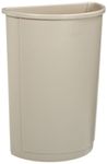 Rubbermaid Commercial Untouchable Trash Can, 21-Gallon, Beige (FG352000BEIG)