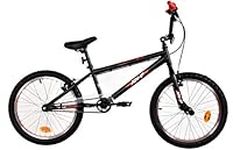 XN-7-20 Unisex Freestyle BMX Bike, 20" Wheel, 25-9T Gearing - Black/Red