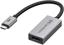 Cable Matters 48Gbps USB C to HDMI 2.1 Adapter Supporting 4K 120Hz and 8K 60Hz HDR - Thunderbolt 4 to HDMI 2.1 Adapter, HDMI 2.1 to USB C Adapter - Maximum Resolution on Mac is 4K@60Hz