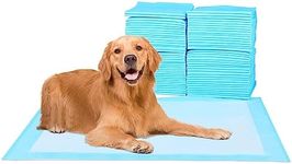 Super-Absorbent Waterproof Dog and Puppy Pet Training Pad, Housebreaking Pet Pad, 100-Count Extra Small-Size, 13’’X17.7’’, Blue