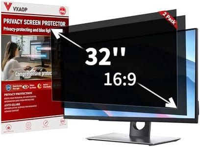 Vxaop [2-Pack] 32 Inch Computer Privacy Screen Filter (16:9 Aspect Ratio)