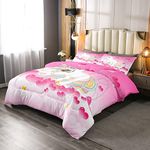 Girls Unicorn Comforter Set Twin Gi