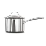 Calphalon Classic Stainless Steel Cookware, Sauce Pan, 3 1/2-quart