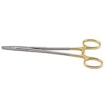 Angzhili Dental Needle Holder,Needle Driver with TC Inserts,Surgical Needle Holder Locking with Gold Plated Handle (6.3 inch)