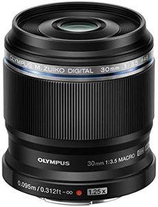 Olympus M.Zuiko Digital ED 30mm f3.5 Macro Lens, Black