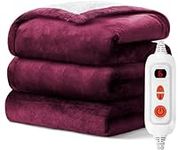 Electric Heated Throw Blanket with 