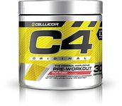 Cellucor C4 Original Pre Workout Powder, Energy Drink Supplement with Creatine & Beta Alanine, Fruit Punch, 30 Servings