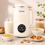 Glidrix Nut Milk Maker Machine 1.2L | Automatic Plant Based Milk Maker with 8 Preset Functions | Almond, Oat, Soy & Coconut Milk Maker | Smoothie, Soup & Self Cleaning | Stainless Steel Inner Chamber