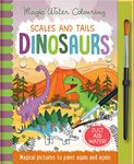 Scales and Tales - Dinosaurs, Mess Free Activity Book (Magic Water Colouring)